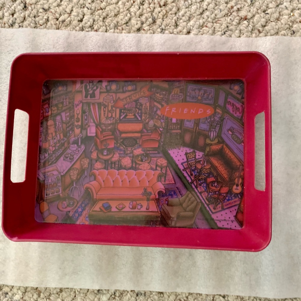 Friends TV show serving tray